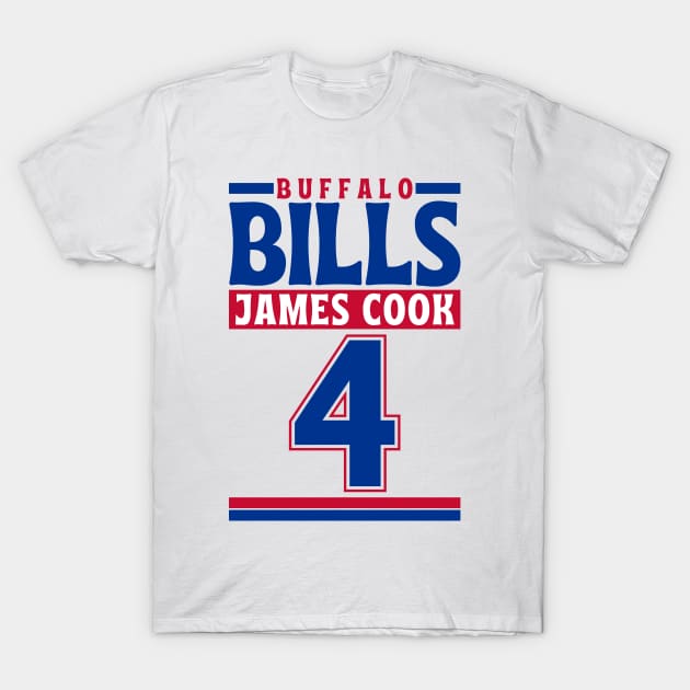 Buffalo Bills James Cook 4 American Football Edition 3 T-Shirt by Astronaut.co